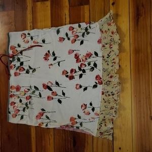Vintage floral skirt